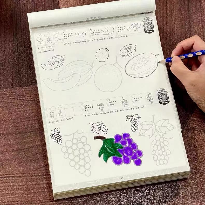 Cuaderno de Dibujo de Comida d - Food Snacks Drawing reseña y precio