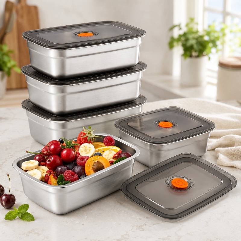 Lonchera de Acero Inoxidable d - Food Xxl reseña y precio