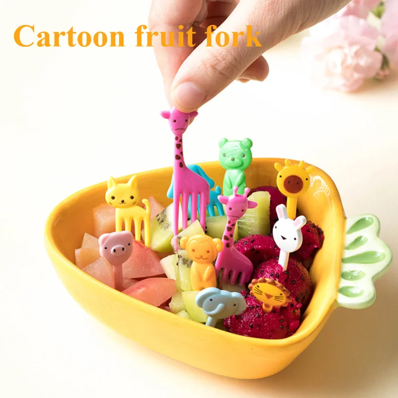 Mini Tenedor de fruta de dibuj - Food Snacks For Kids reseña y precio