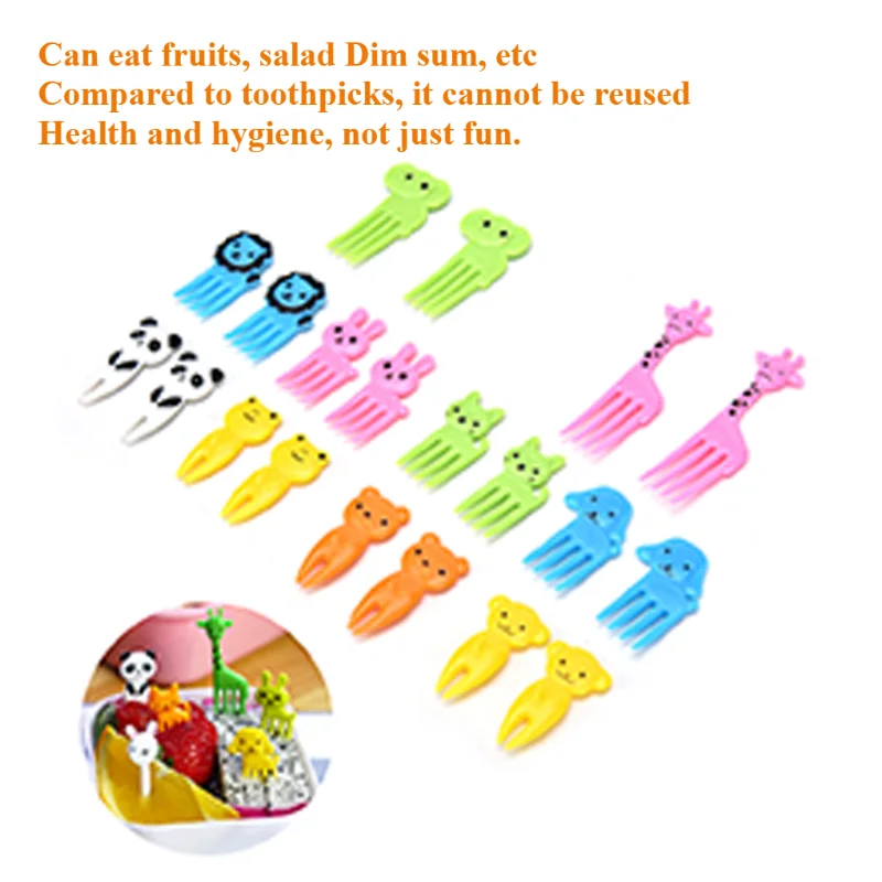 Mini Tenedor de fruta de dibuj - Food Snacks For Kids reseña y precio