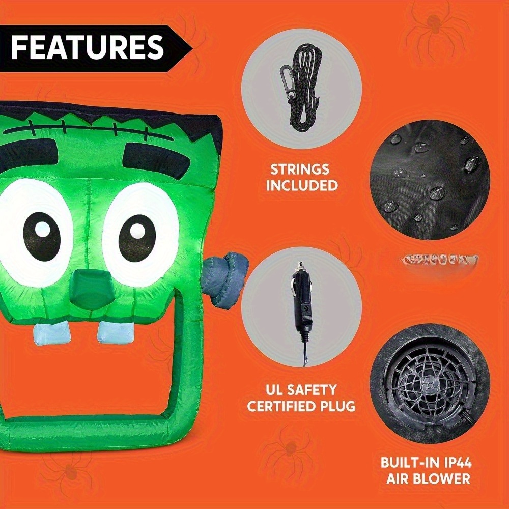 Decoración inflable de Hallowe - Zombie Snacks reseña y precio