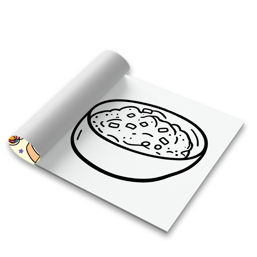 Libro de Colorear Divertido co - Food Snacks Drawing reseña y precio