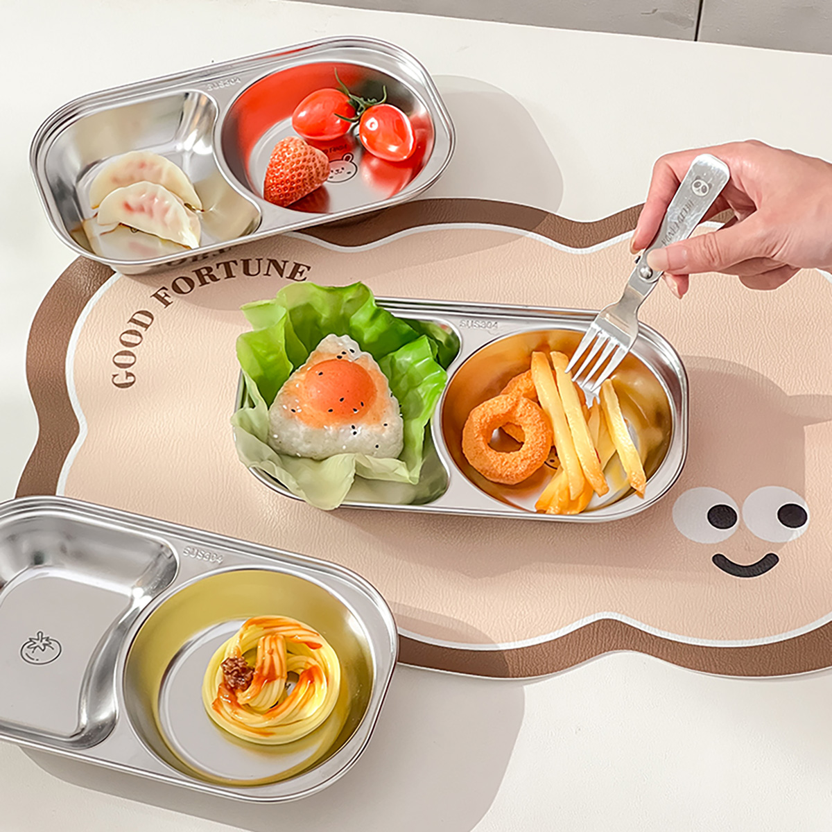 WORTHBUY-Mini plato de cena bo - Food Snacks For Kids reseña y precio