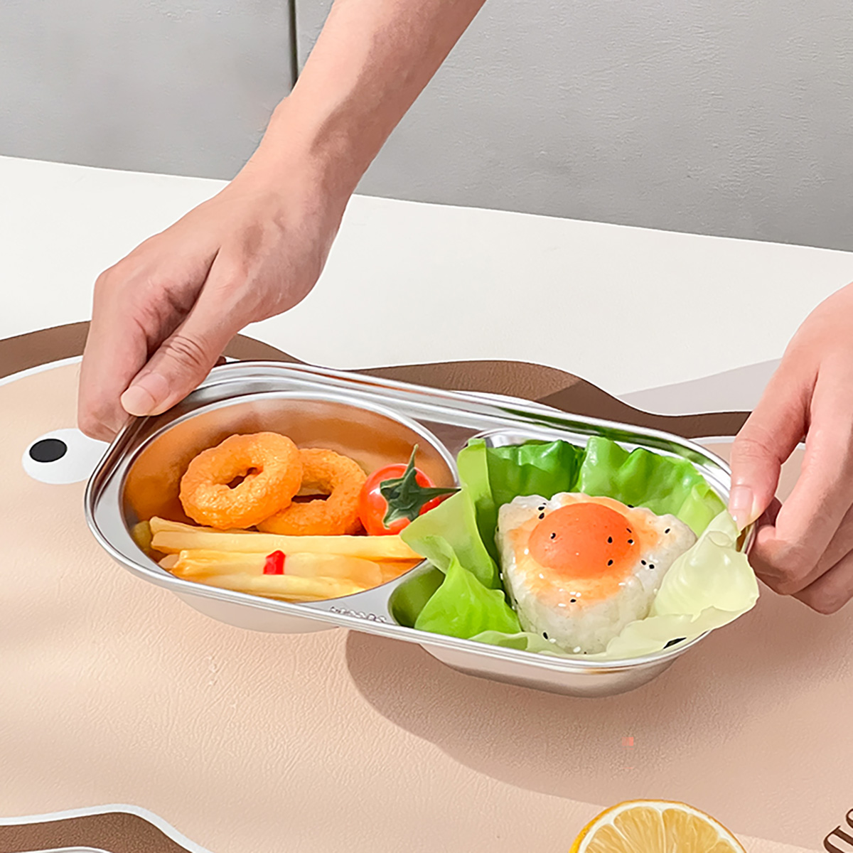WORTHBUY-Mini plato de cena bo - Food Snacks For Kids reseña y precio